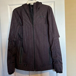 Brooks men’s purple performance running jacket size small